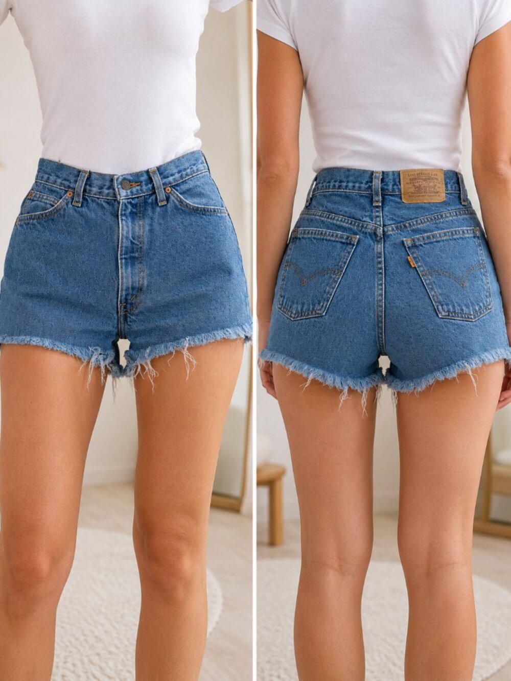 Levi’s Orange Tab Vintage Cutoff Denim Shorts W28
